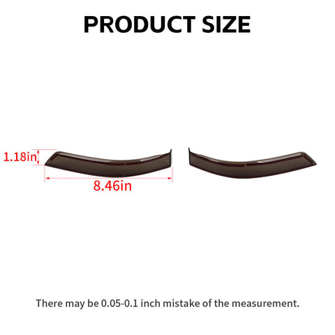 For 2018+ Dodge Ram Rearview Mirror Turn Signal Light Trim Cover