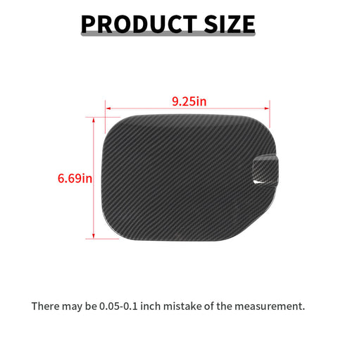 For 2021+ Ford F150 Exterior Fuel Filler Door Gas Tank Cap Cover Trim