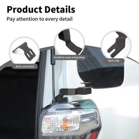 For 2010-2023 4Runner Side Rear Tailgate Antenna Bracket Mount Holder