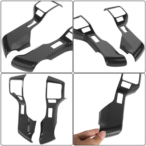 For 2010-2023 Toyota 4Runner Steering Wheel Cover Decoration Trim High Version