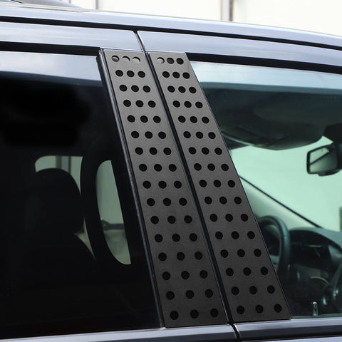 For 2011+ Dodge Durango Car Exterior Window Pillar Post Decor Trim Panel Accessories