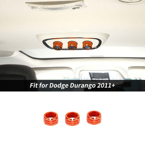 Rear Seat Air Conditioning Switch Knob Cover Trim For Dodge Durango 2011+ Accessories | CheroCar