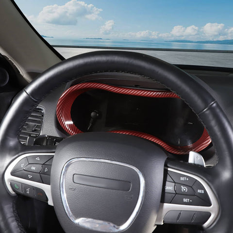 For 2014-2020 Dodge Durango Center Console Dashboard Instrument Box Cover Trim