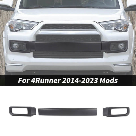 For 2014-2023 4Runner Limited Front Bumper Grille Lid Molding Cover Trim