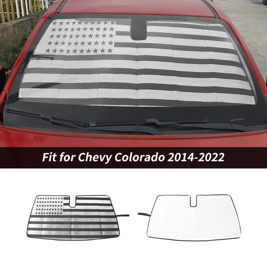 For 2014-2022 Chevy Colorado Windshield Sunshade Sun Visor Heat Cover