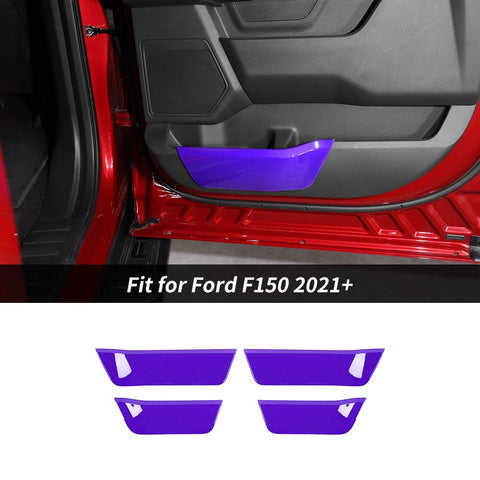 Car Door Storage Compartment Box Panel Cover Trim For Ford F150 2021+ Accessories | CheroCar