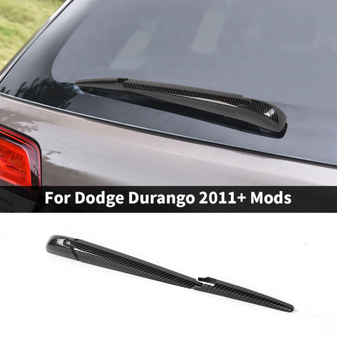 For 2011+ Dodge Durango Rear Window Rain Arm Wiper Decor Cover Trim