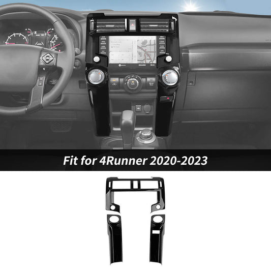 For 2020-2023 Toyota 4Runner Central Navigation Panel Air Conditioner Cover Trim