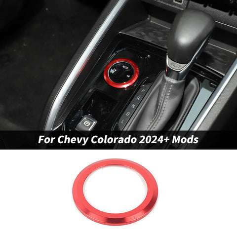 For 2024+ Chevy Colorado Four-wheel Drive 4WD Knob Adjustment Mode Ring Trim Cover