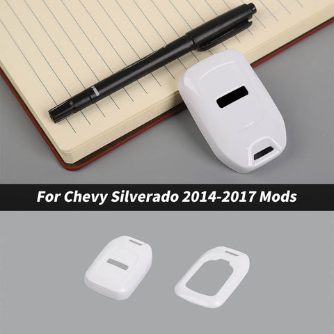 For Chevy Silverado/Suburban/Tahoe/GMC-YUKON/SIERRA Key Fob Cover Case Holder Shell