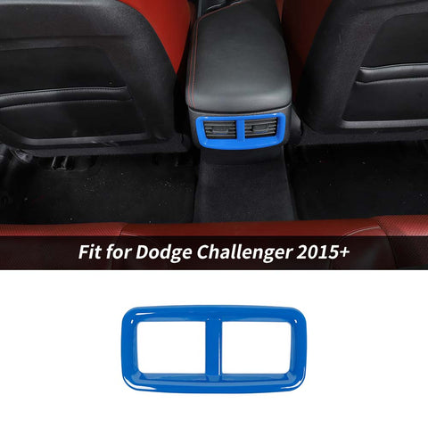 Rear Air Condition Outlet Vent Trim Cover Decor For Dodge Challenger 2015+ Accessories | CheroCar