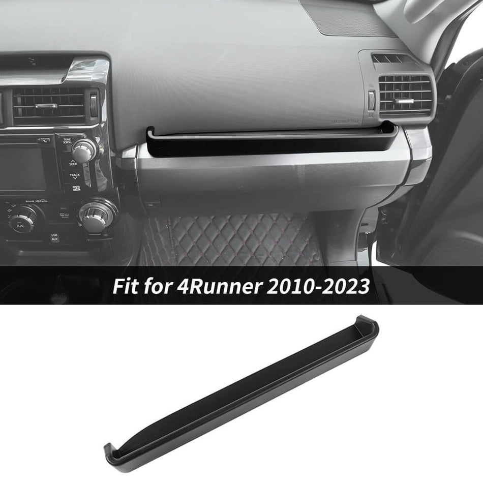 For 2010-2023 Toyota 4Runner Passenger Copilot Armrest Storage Box Passenger Black