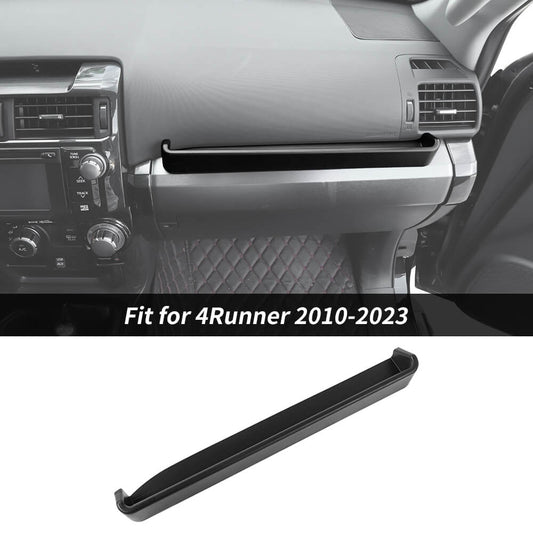 For 2010-2023 Toyota 4Runner Passenger Copilot Armrest Storage Box Passenger Black