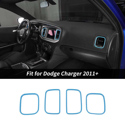 Dashboard Air Outlet Vent Cover Trim For Dodge Charger 2011+ Accessories | CheroCar