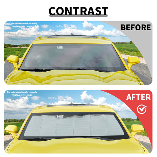 For 2016+ Chevy Camaro Windshield Sunshade Sun Shade Heat Shield Sun Visor