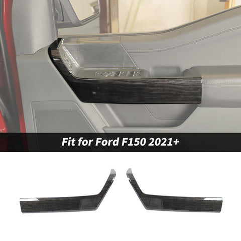 For 2021+ Ford F150 Inner Front Door Handle Panel Cover Trim Decor
