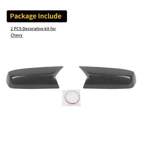 For 2014-2018 Chevy Silverado/Suburban/Tahoe/GMC-YUKON/GMC-SIERRA Rearview Side Mirror Shell Cover Trim Caps (2 pcs)