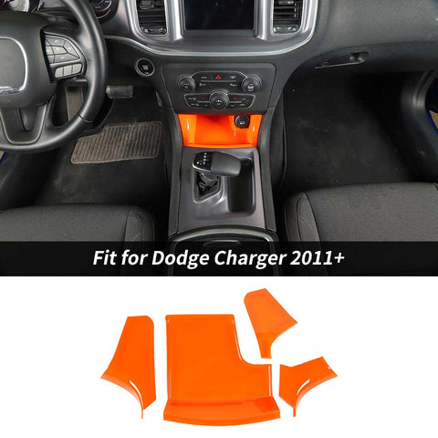 Center Gear Shift Storage Box Cover Trim for Dodge Charger 2011+ Accessories｜CheroCar