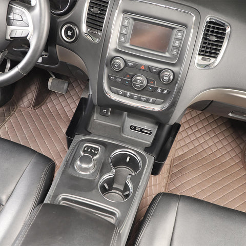 For 2014-2020 Dodge Durango Center Console Gear Shift Storage Box Organizer Tray