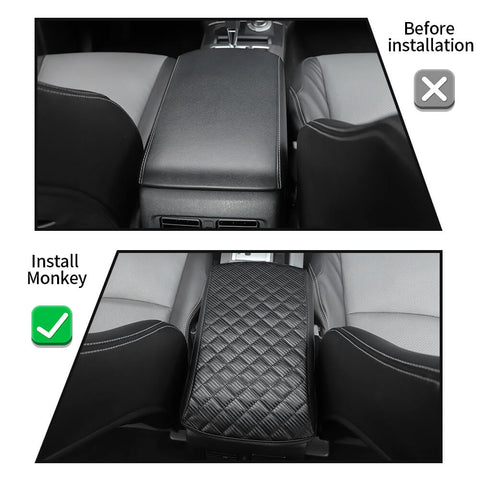 For 2010-2023 Toyota 4Runner Center Console Cover Armrest Box Leather Pad Cover