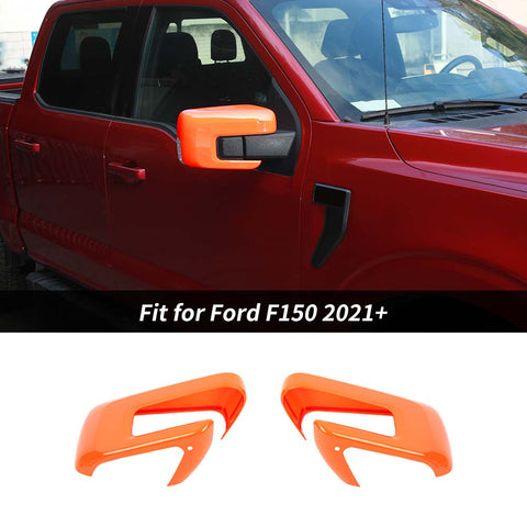 For 2021+ Ford F150 Side Rearview Mirror Cover Trim