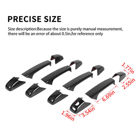 For 2007-2013 Chevy Suburban /Avalanche /Silverado /GMC-YUKON/SIREEA/Tahoe Side Door Handle Cover Trim