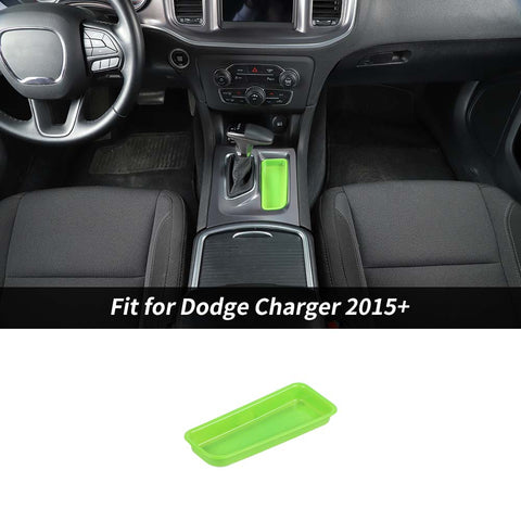 Gear Shift Storage Compartment Decor Cover For Dodge Charger 2015+ Accessories | CheroCar