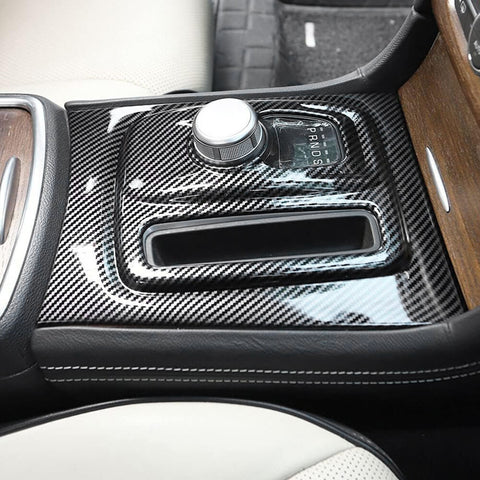 For 2015+ Chrysle 300/300C Center Console Gear Shift Panel Cover Trim