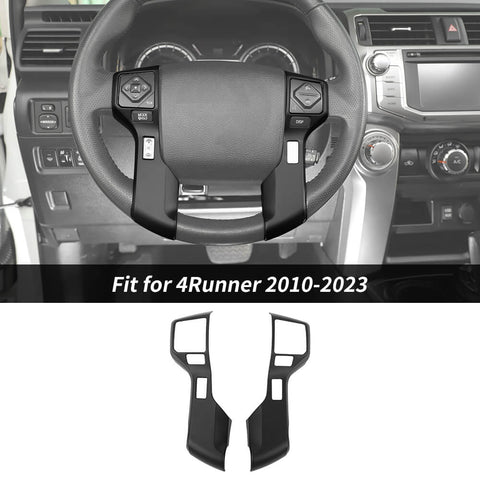 For 2010-2023 Toyota 4Runner Steering Wheel Cover Decoration Trim High Version