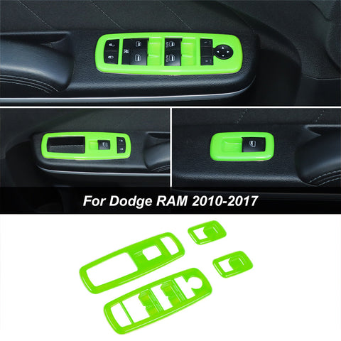 Window Lift Switch Panel Cover Trim for Dodge Charger 2011+ & Durando 2011+ & Ram 2010-2017｜CheroCar