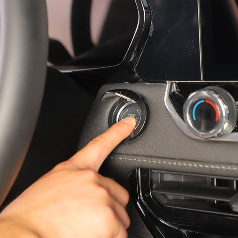 For 2023+ Chevy Colorado One Key Start Engine Stop Switch Button Cover Trim