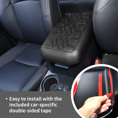 For 2010-2023 4Runner Center Console Armrest Box Pad Cover Protector Trim Cushion