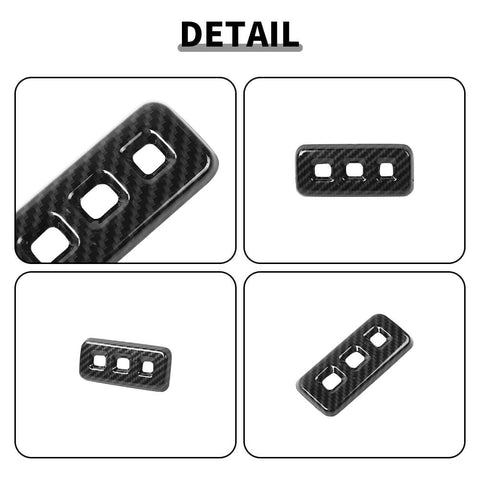 For 2010-2023 Toyota 4Runner Limited Memory Seat Adjustment Decor Cover Trim Bezels