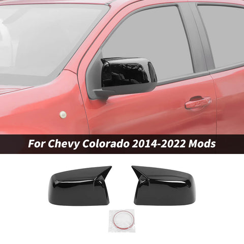 For 214-2022 Chevy Colorado/GMC-CANYON Side Rearview Mirror Cover Cap Trim