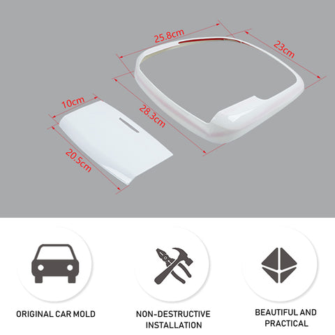 For 2011+ Dodge Charger/Durango/300C Front Reading Light Cover Lamp Trim Bezel