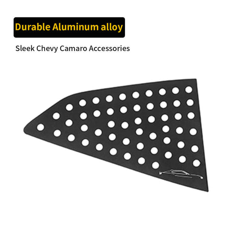 For 2016+ Chevy Camaro Rear Side Window Louver Trim Cover Bezel