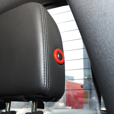 For 2009-2014 Ford F150 Raptor Headrest & Seat Belt Adjustment Cover Trim Decor