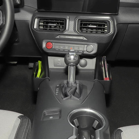 For 2024+ Ford Mustang Center Console Gear Shifte Side Storage Box