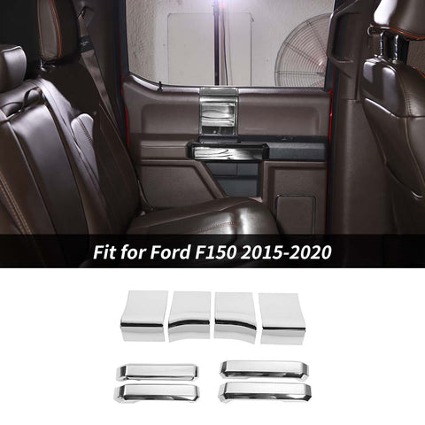 Interior Door Handle Cover with Door Panel Cover For Ford F150 2015-2020 4-Door Accessories | CheroCar