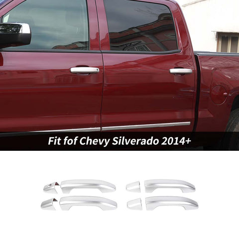 Exterior Door Handle Cover Trim Decor For Chevy Silverado/ GMC Sierra 2014+ Accessories｜CheroCar