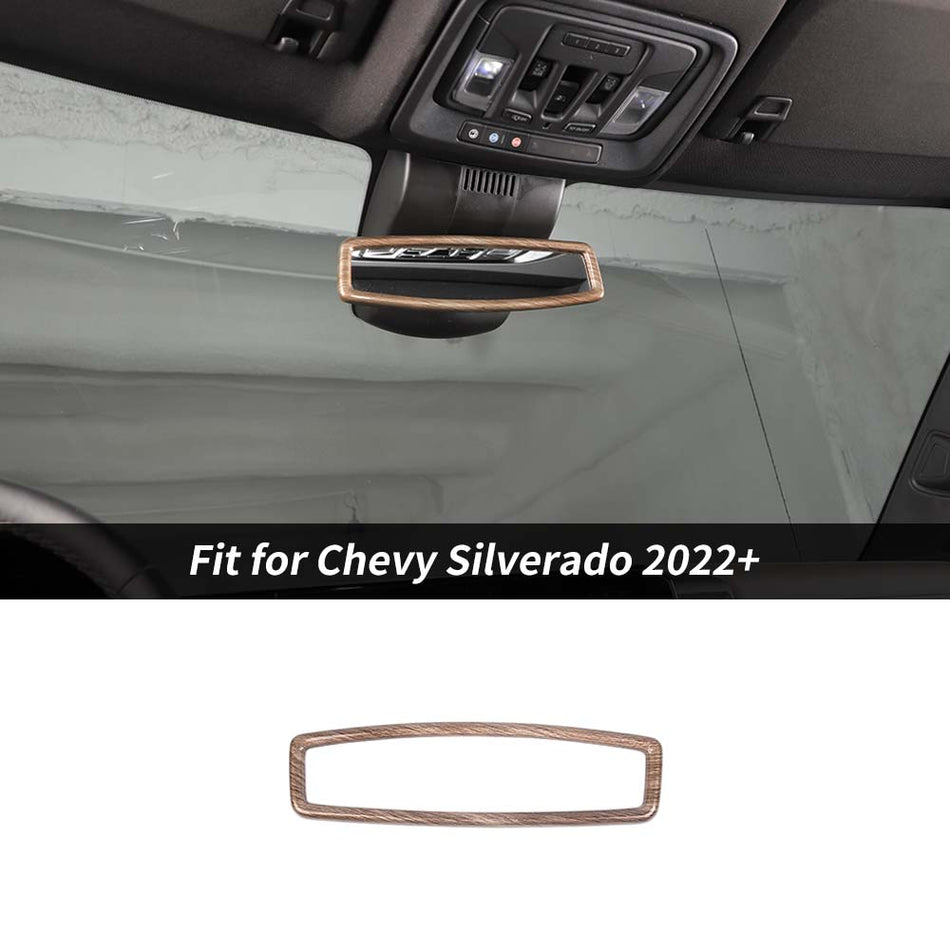 For 2022+ Chevy Silverado Interior Rearview Mirror Cover Trim Bezel