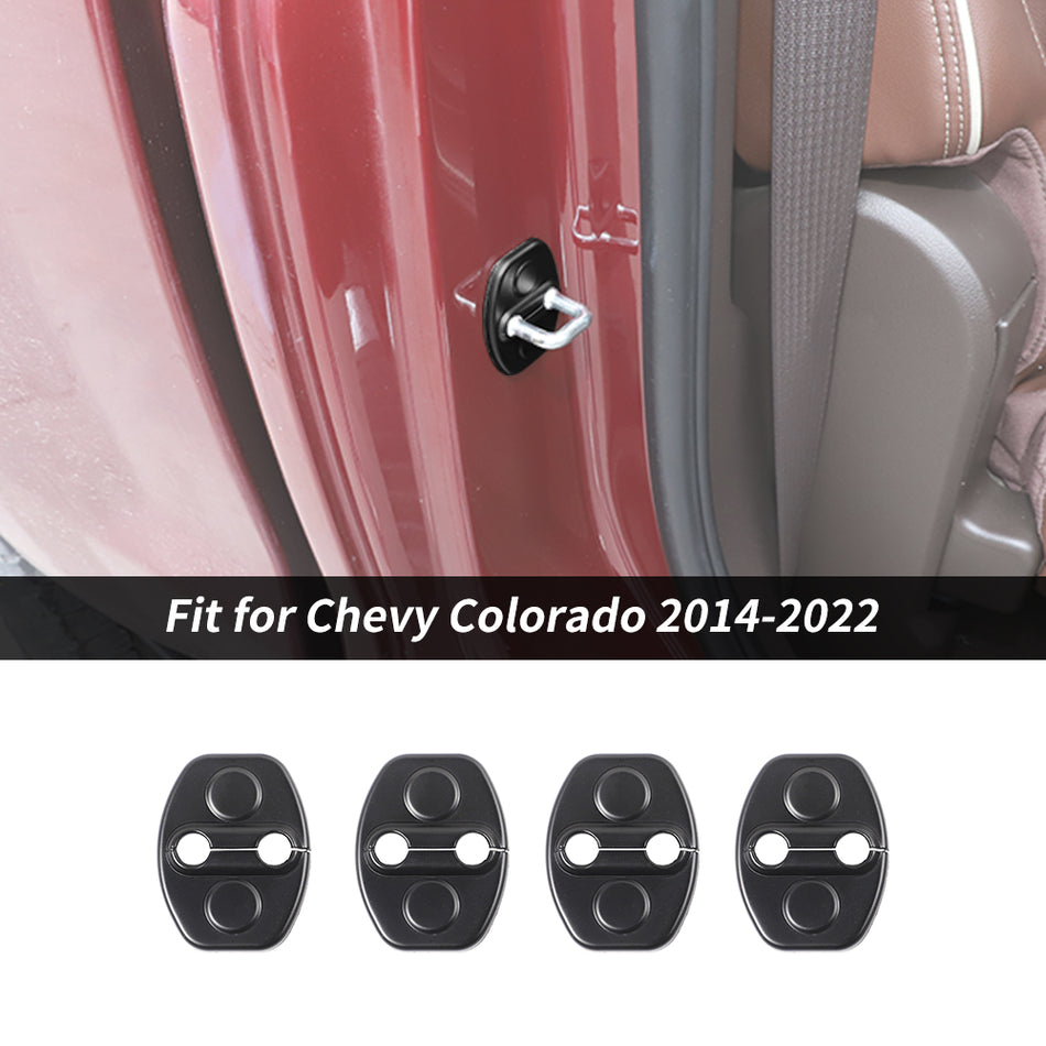 For 2014-2022 Chevy Silverado/GMC Sierra/Colorado Door Lock Protector Cover Buckle Trim