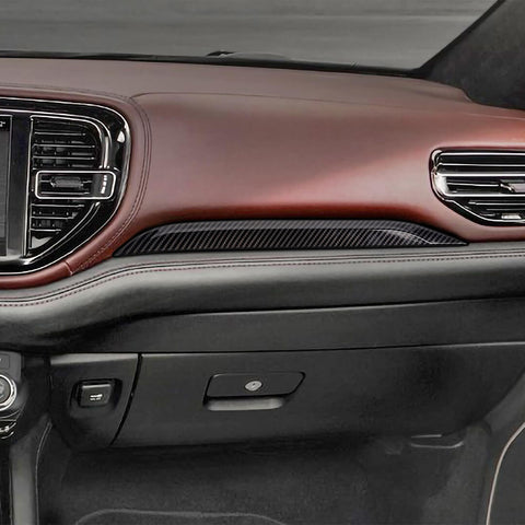 For 2011+ Dodge Durango Co-Pilot Center Console Dash Strip Trim Cover