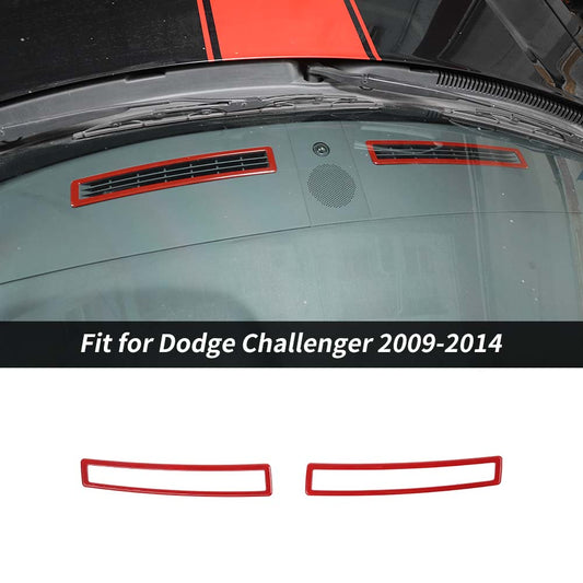 For 2009-2014 Dodge Challenger Front Windshield Air Vent Outlet Cover Trim