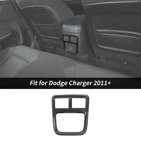 Interior Rear Air Outlet Vent Trim Cover Frame For Dodge Charger/Chrysler 300C 2011+ Accessories | CheroCar