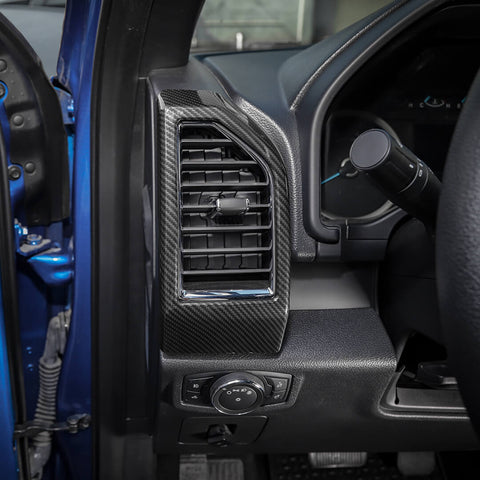 For 2015-2020 Ford F150 Interior Center Console Gear Shift Trim Cover Kit