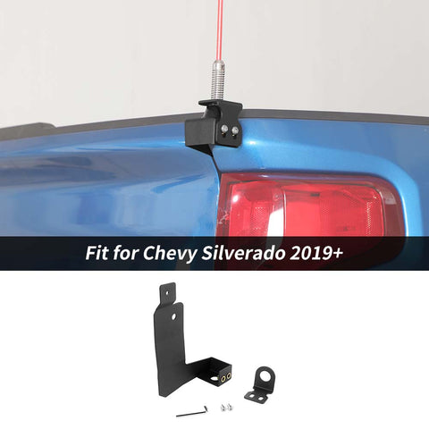 Tailgate Antenna Bracket Mount For Chevy Silverado/GMC Sierra 2019+ Left & Right Accessories | CheroCar