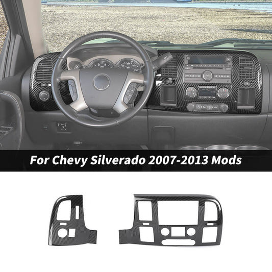 For 2007-2013 Chevy Silverado/GMC SIERRA Center Console Vent Dash Trim Cover