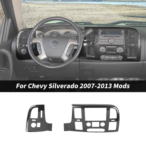 For 2007-2013 Chevy Silverado/GMC SIERRA Center Console Vent Dash Trim Cover