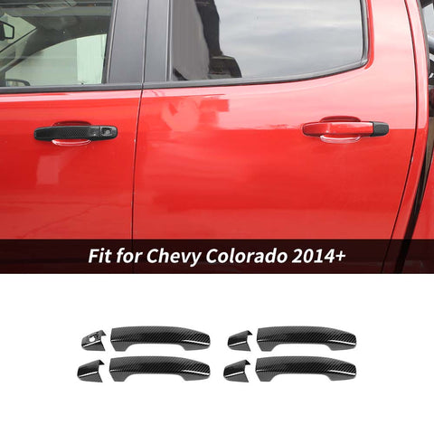 Door Handle Shell Trims Cover Bezel For Chevy Colorado 2014+ Accessories | CheroCar